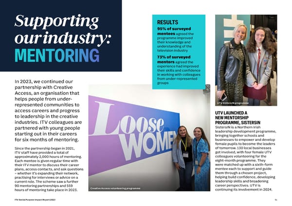 ITV Social Purpose Impact Report 2023 - Page 51