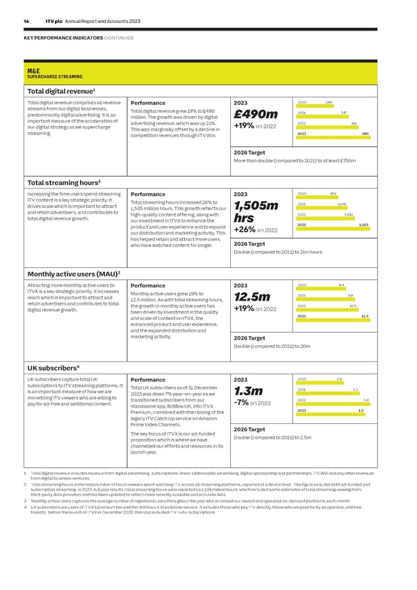 ITV Annual Report & Accounts - Page 18