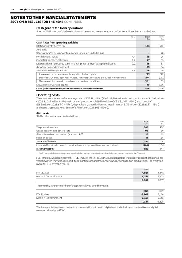 ITV Annual Report & Accounts - Page 172