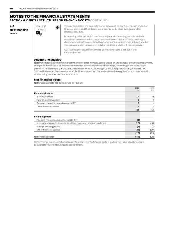 ITV Annual Report & Accounts - Page 220