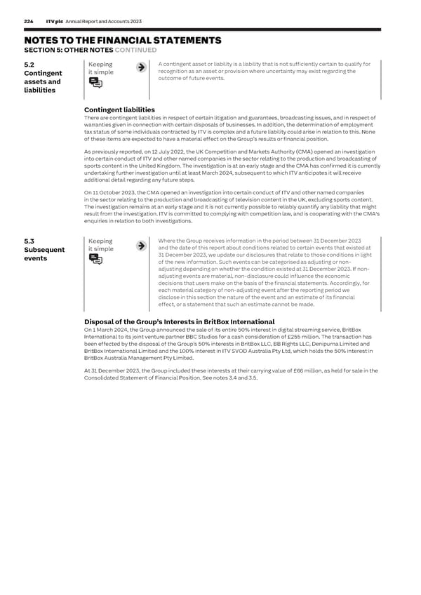 ITV Annual Report & Accounts - Page 228